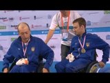 Men's 150m individual medley SM3 | Victory Ceremony | 2014 IPC Swimming European Championships