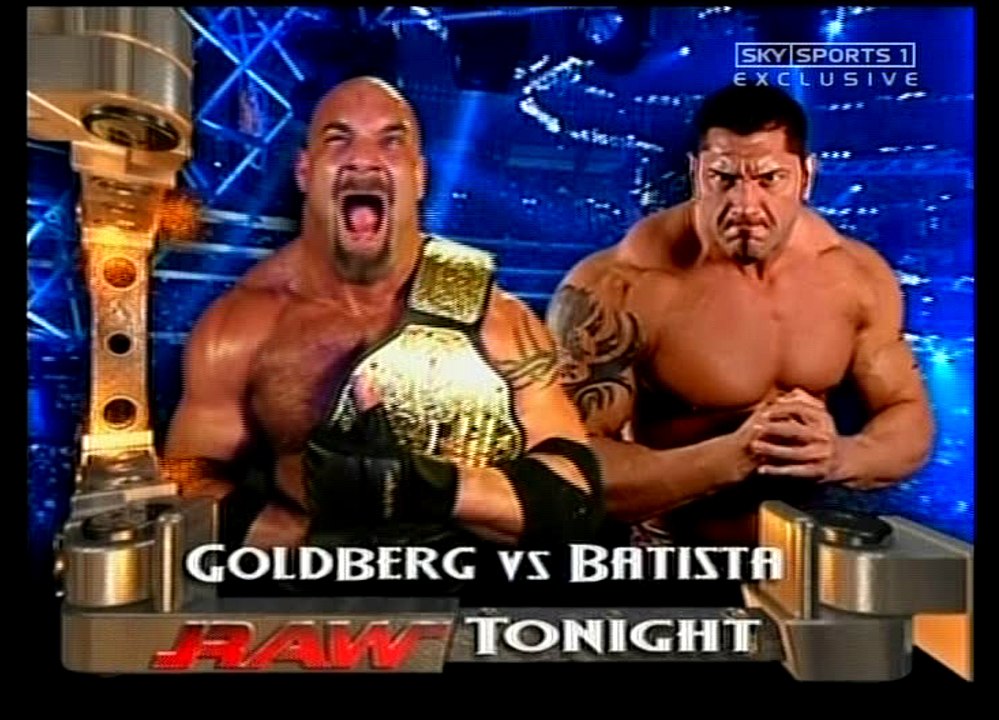 Goldbgerg vs. Batista [2003-11-10] - video Dailymotion