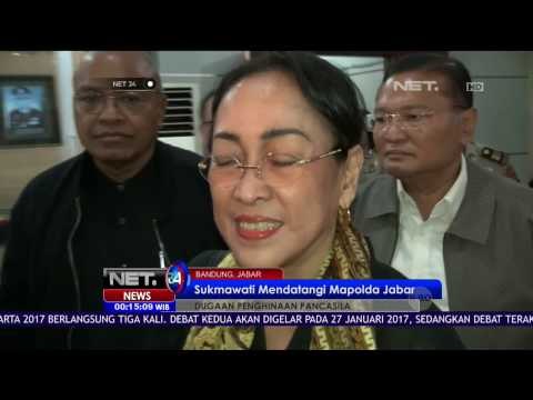 Datangi Polda Jabar, Sukmawati Sebut Perkataan Rizieq Shihab Tidak Jantan - NET24