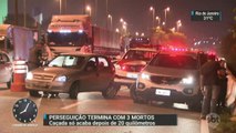 Perseguição termina com troca de tiros e três mortos em São Paulo