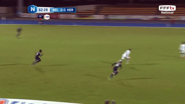 Heuresement il y a hors-jeu, les Herbiers sont passés proche de l'ouverture du score