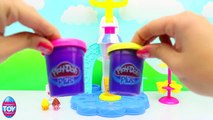 Learning colors video for Kids Toddlers Ice cream Shopkins Play doh surprise egg nursery r
