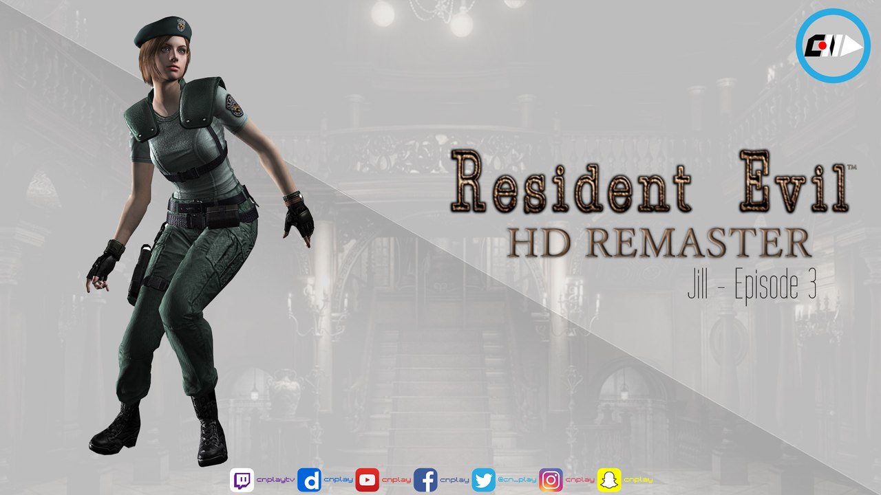 Resident Evil HD Remaster - Walkthrough #3 (Jill) FR