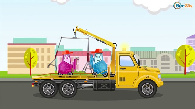 Grúa Para Niños - Parque infantil - Carros para niños - Camiónes infantiles