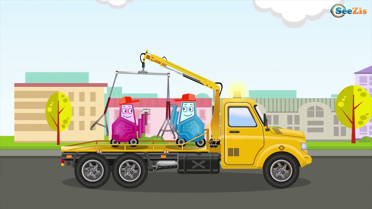 Grúa Para Niños - Parque infantil - Carros para niños - Camiónes infantiles