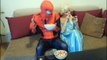 Frozen Elsa & Spiderman TOILET PRANK! w/ Joker Maleficent Princess Anna Rapunzel Toys! Sup