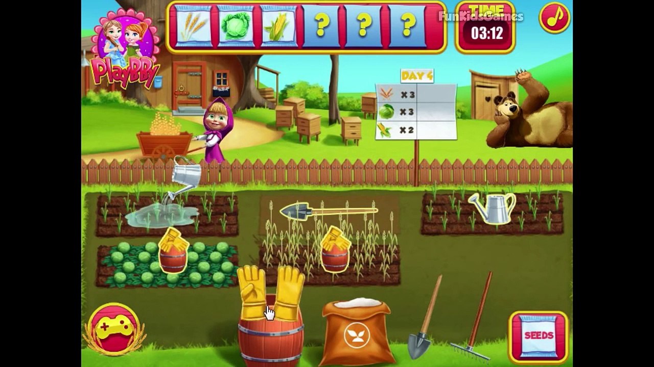 Masha and The Bear - Masha Farm Adventure - Masha and The Bear Full Game Episodes