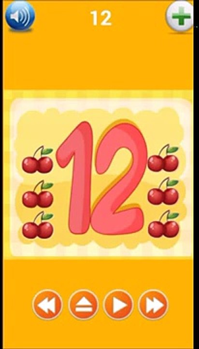 Образование игры для обучения детей о подсчете цвета и формы