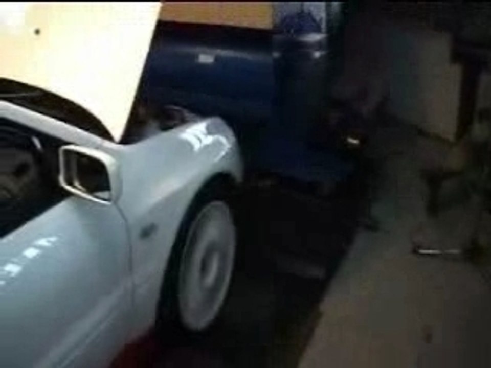 Mitsubishi Evo Lancer VII Dyno Glowing Manifold