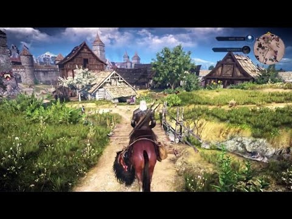 THE WITCHER 3 - 35 Minutes de Gameplay !