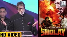 Amitabh Bachchan TALKS About Sholay Scene That Took 3 Years To Shoot