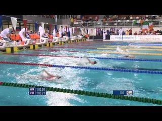 Women's 50m backstroke S2 (S1-2) | Final | 2014 IPC Swimming European Championships Eindhoven