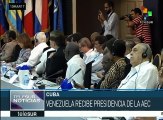 Venezuela asume presidencia de Asociación de Estados del Caribe
