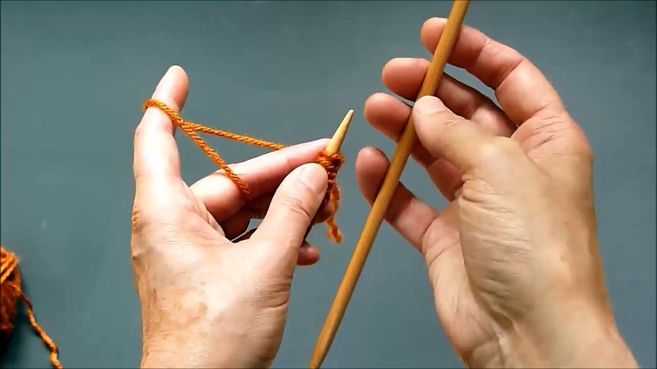 LEARN How To HOLD Knitting Needles 4 Continental Knitting video