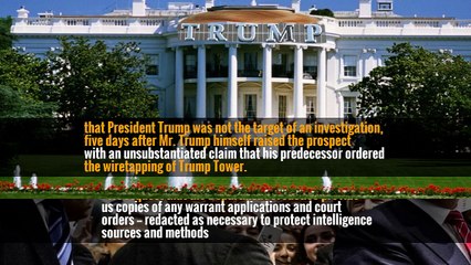 White House Officials Say Trump Isn’t Target of Any Investigation -
