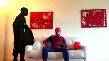 Spiderman & Superheroes DANCING in Real Life | BABY nursery Rhymes & Children Songs