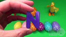 Disney Frozen Surprise Egg Learn-A-Word! Spelling Words Starting With N! Lesson 6 Toys for