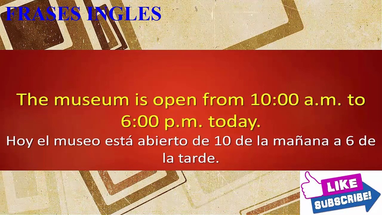 Frases Learning English - Unit 2.