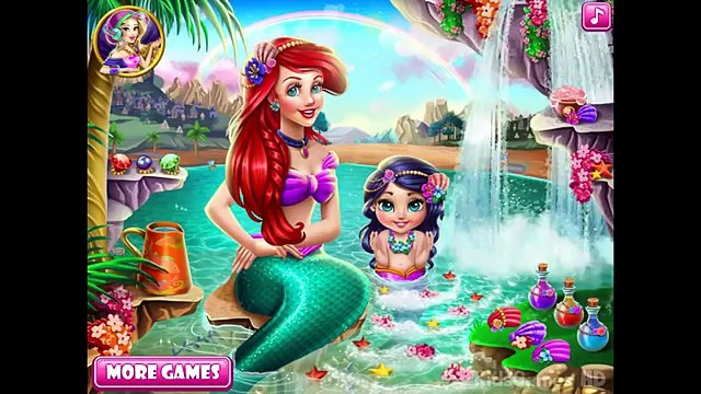 Bebé de la Princesa de Disney Juegos de Películas de Disney Bebé de la Princesa de Juegos para los Niños