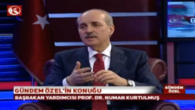 Numan Kurtulmuş: Suriye'nin Kuzeyinde Bir Pyd Devleti Oluşmasına Karşıyız