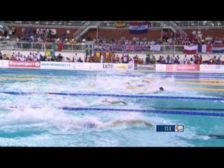 Men's 50m freestyle S10 | Final | 2014 IPC Swimming European Championships Eindhoven