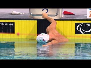 Men's 100m freestyle S7 | Heat 1 | 2014 IPC Swimming European Championships Eindhoven