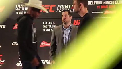 Alex Oliveira vs Tim Means Face off UFC Fight Night