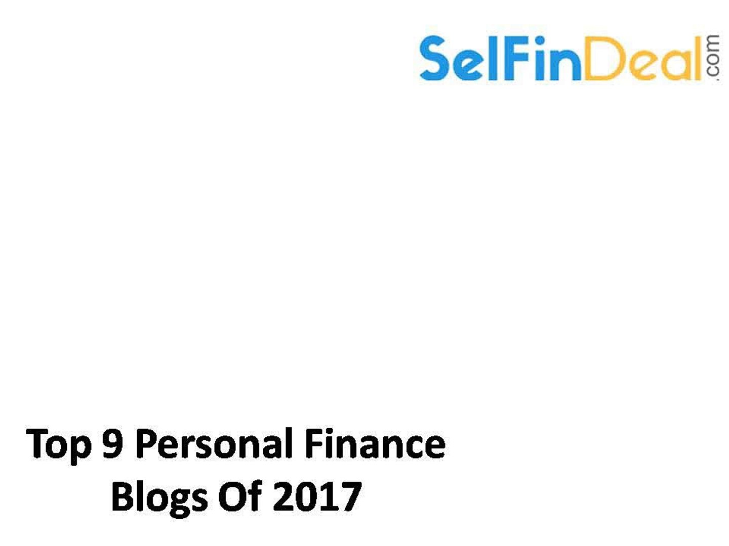 ⁣Top 9 Personal Finance Blogs Of 2017