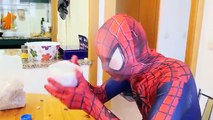 Spiderman & Pink Spidergirl Wedding Kiss in Real Life ft Hulk, Frozen Elsa, Bad Joker, Spi