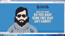 Free eBay Gift Card Codes