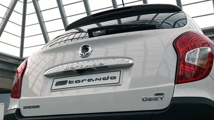 Le Ssangyong Korando s'offre un design très légèrement revu