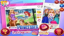 Princesses Instagram Rivals - Disney Princess Rapunzel Ariel and Belle Game for Kids