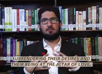 Sahibzada Sultan Ahmad Ali Sahib speaking about subjugating one’s will to the will of ALMIGHTY ALLAH”