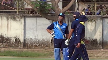 MS Dhoni stunning batting at Kalyani in West Bengal