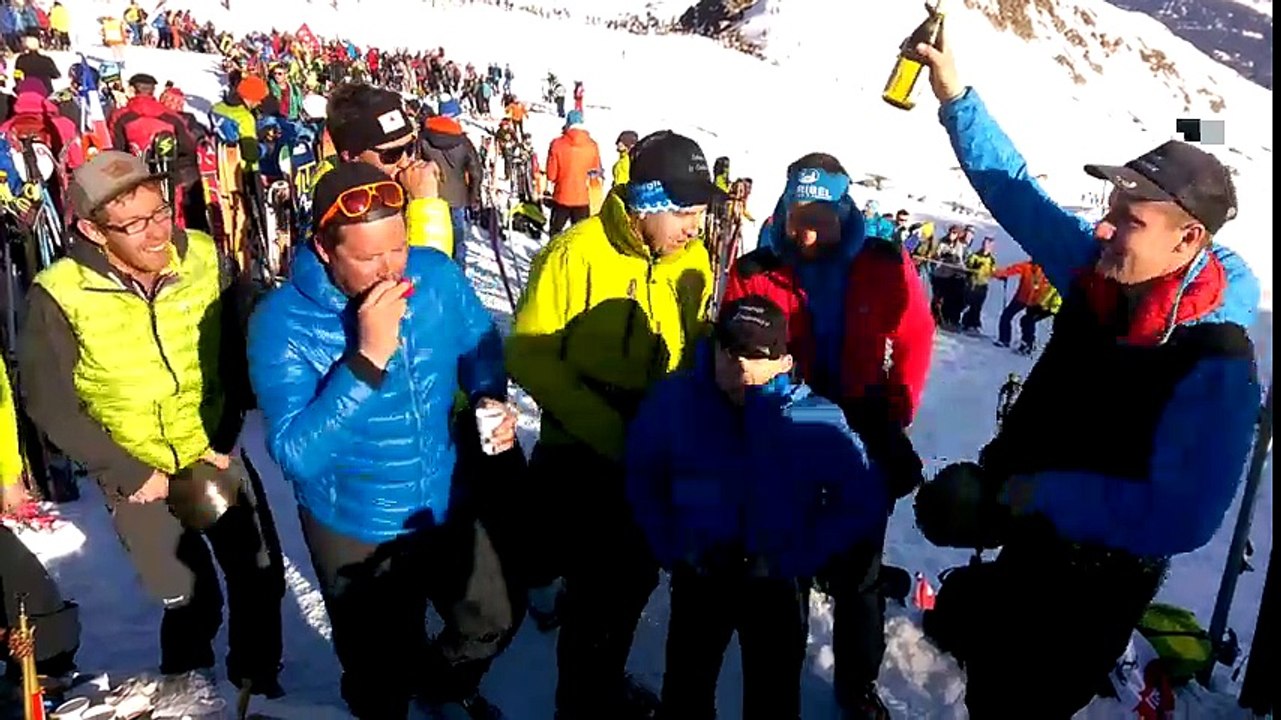 Pierra Menta : avec le fan club de Valmorel
