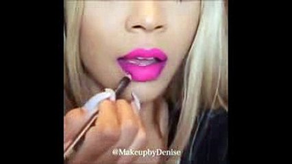 Lipstick Tutorial Compilation ..