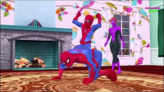 Spiderman & Spider Girl Cartoons Kids Short Movie | Hulk Surprise Eggs Numbers Songs