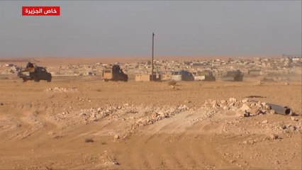 صور خاصة بالجزيرة لانتشار جنود أميركيين بمنبج