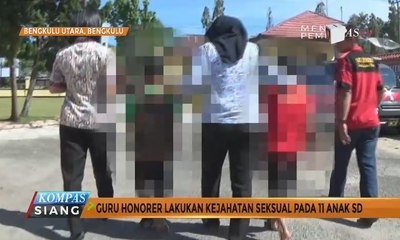 Cabuli Belasan Siswa SD, Guru Honerer Ditangkap