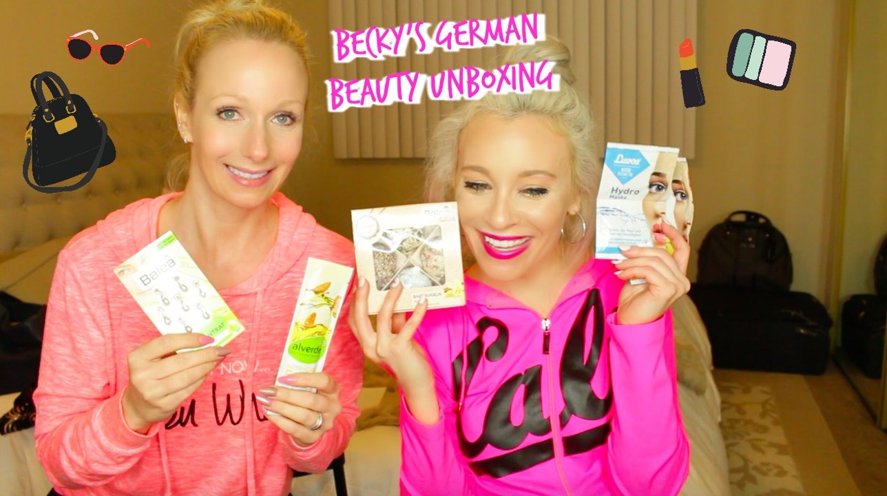 Rachel Unboxes Becky's German Beauty Box! | MissYarmosh