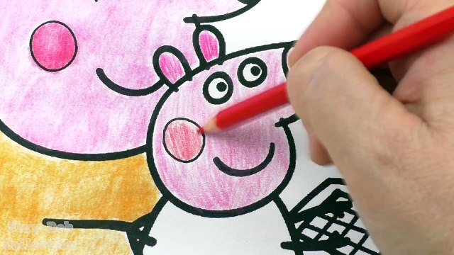 Книга блестящий Колорадо Колорадо Колорадо раскраска Папа дисней джордж Мумия страницы Пеппа свинья искриться