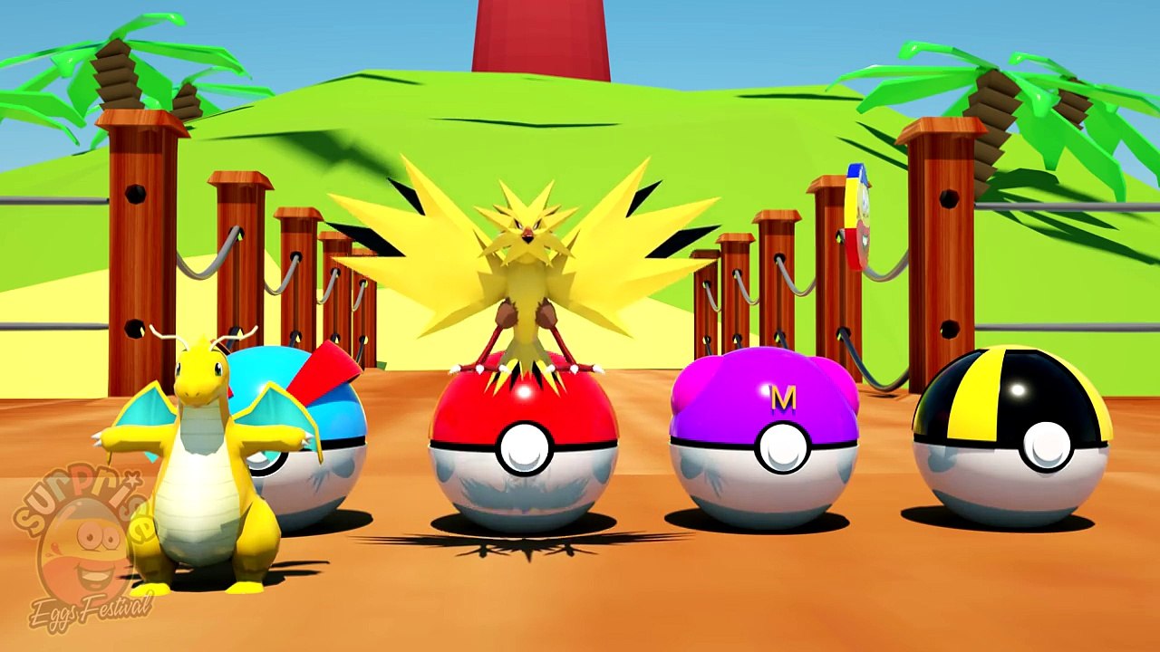 3D surprise eggs pokemon go 4 spongebob and patrick cartoon for kids-ow2jOrx4fFA