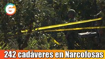 Localizan 244 cadáveres en fosas clandestinas de Veracruz