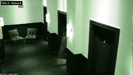 Ghost in Hotel on Halloween - Caught of Security Camera 100% Real