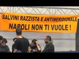 Napoli - Salvini, occupata sala dove parlerà il leader della Lega (10.03.17)