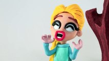 Slime Dog! Elsa Washers Her Puppy by Accident Disney Frozen Stop Motion Animation-0EDAuQCK