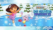 Dibujos animados de vídeo de NIck Jr-Dora La exploradora Niños Dora patinaje sobre hielo Juego