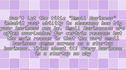 How to Make Your Small Business Look Big