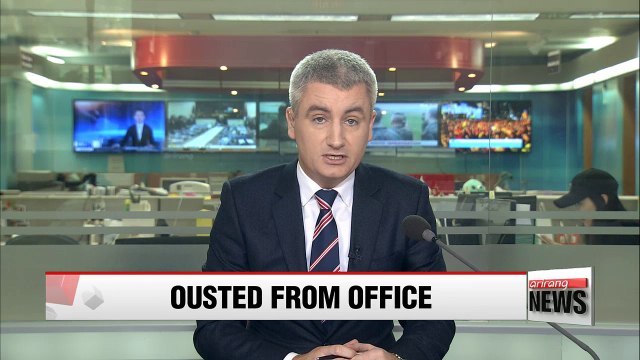 Park Geun-hye ousted from top office over corruption scandal