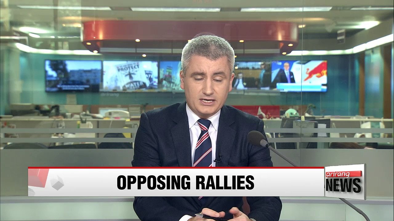 Koreans hold first weekend rally since Park impeachment